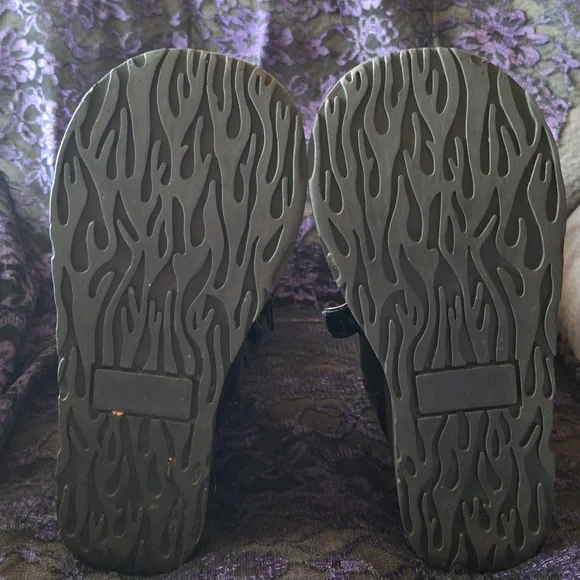 Hot Topic Platform Buckle Boots Goth Punk Demonia Club Rave - Picture 6 of 10